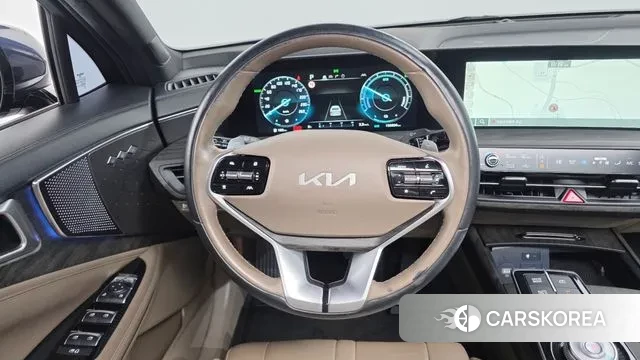 Kia K8 Hybrid 2021 Синий из Кореи, фото 5