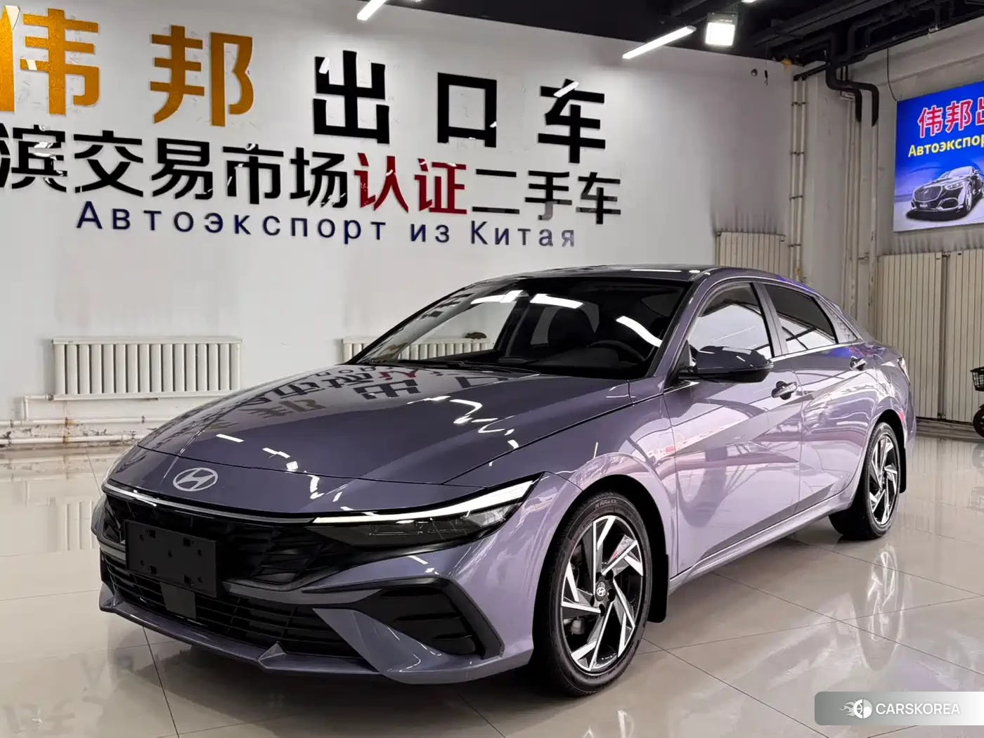 Hyundai Elantra 2023 Синий из Китая, фото 5