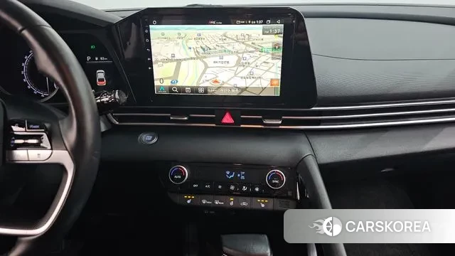 Hyundai Avante Hybrid (CN7) 2022 Белый из Кореи, фото 5