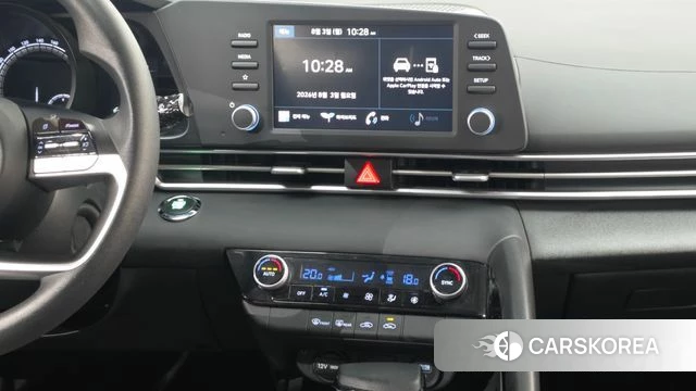 Hyundai Avante Hybrid (CN7) 2022 Серебристо-серый из Кореи, фото 5