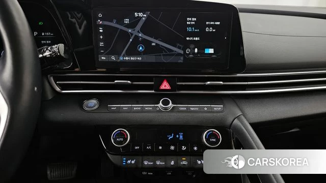 Hyundai Avante Hybrid (CN7) 2022 Белый из Кореи, фото 5
