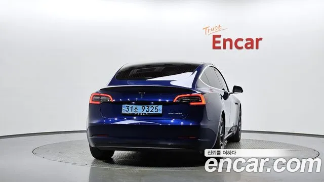 Tesla Model 3 2019 Синий из Кореи, фото 5