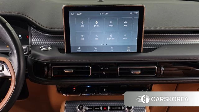 Lincoln Aviator 2nd generation 2022 Черный из Кореи, фото 5