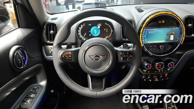 Mini Cooper S Countryman 2022 Небесно-голубой из Кореи, фото 5