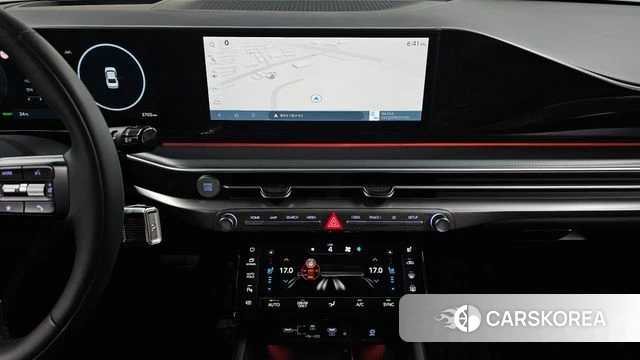 Hyundai Grandeur Hybrid (GN7) 2025 Серебристо-серый из Кореи, фото 5