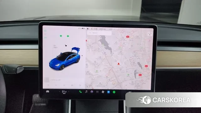 Tesla Model 3 2020 Синий из Кореи, фото 5