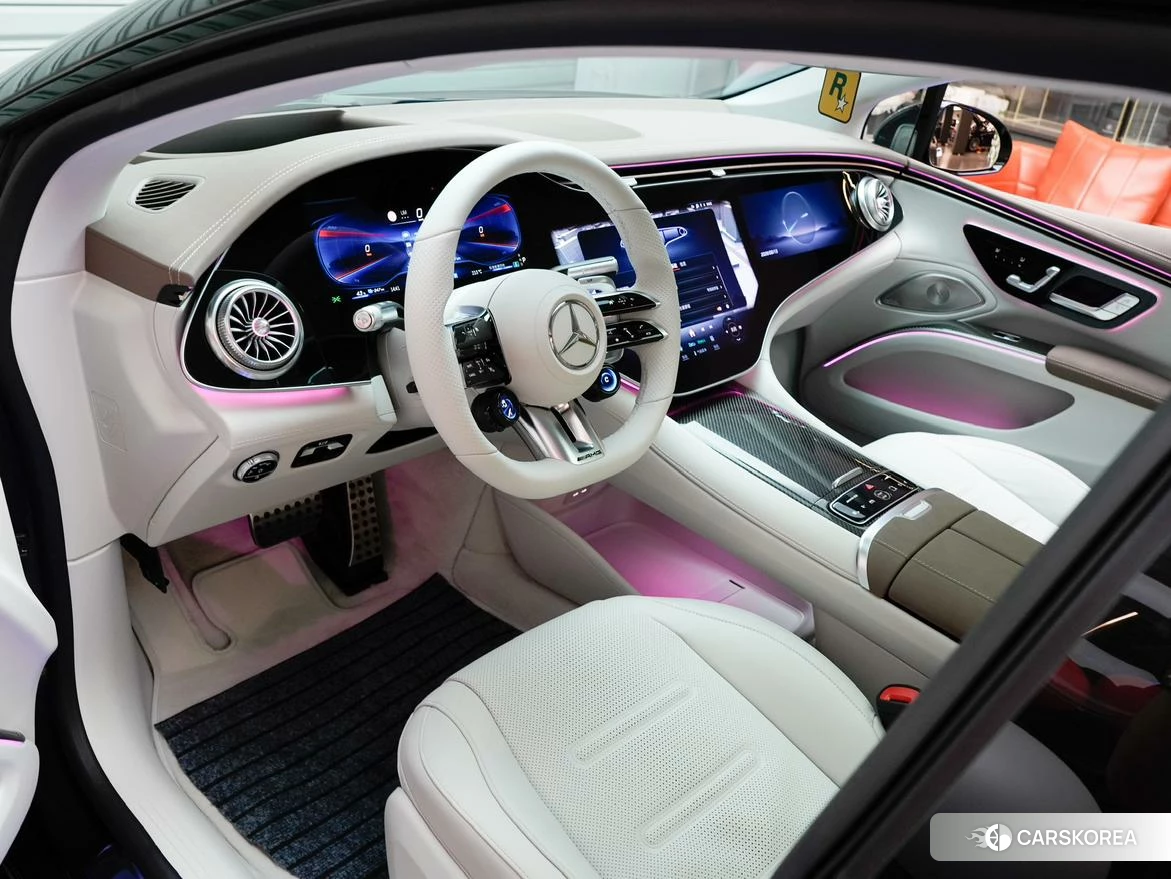 Mercedes-Benz EQS AMG 2022 Темно-серый из Китая, фото 5