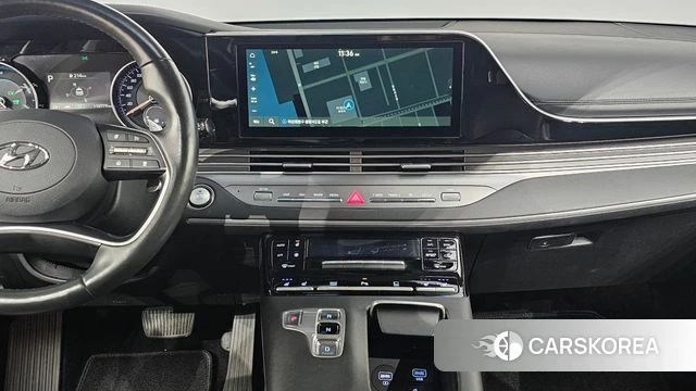 Hyundai The New Grandeur IG Hybrid 2021 Черный из Кореи, фото 5