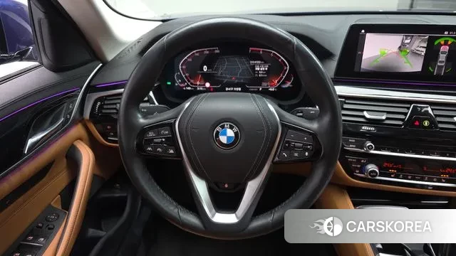 BMW 5 Series (G30) 2020 Синий из Кореи, фото 5