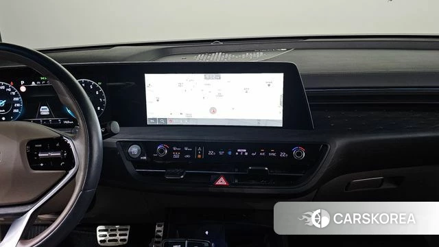 Kia K8 Hybrid 2021 Черный из Кореи, фото 5