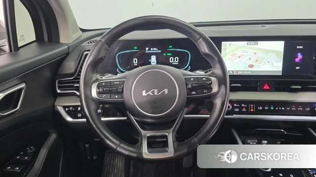 Kia Sportage 5th Generation Hybrid 2022 Серебристо-серый из Кореи, фото 5