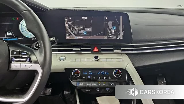 Hyundai Avante Hybrid (CN7) 2021 Белый из Кореи, фото 5