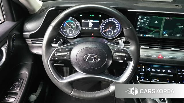 Hyundai The New Grandeur IG Hybrid 2021 Синий из Кореи, фото 5