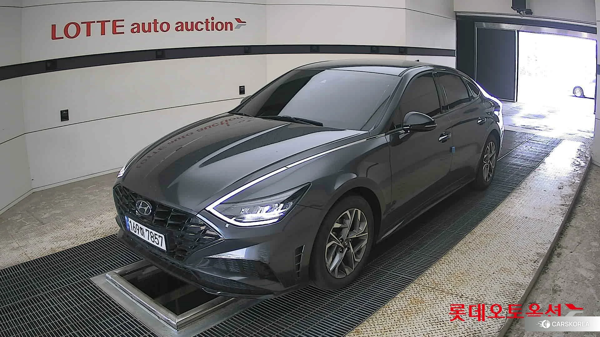 Hyundai Sonata 2022 Nocturne Grey Metallic из Кореи, фото 5