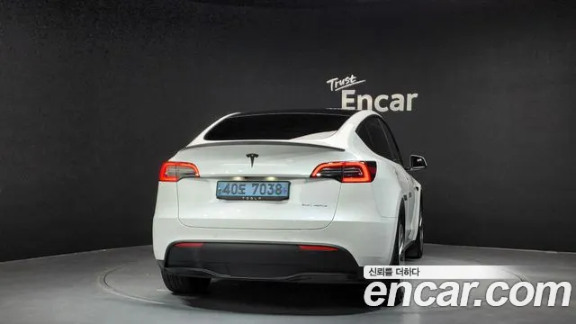 Tesla Model Y 2021 Белый из Кореи, фото 5