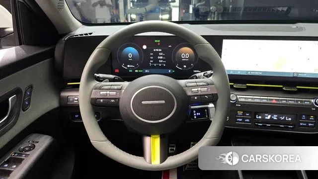 Hyundai Kona Hybrid (SX2) 2023 Светло-зеленый из Кореи, фото 5