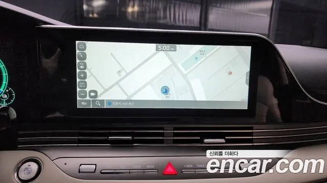 Hyundai The New Grandeur IG Hybrid 2021 Синий из Кореи, фото 5