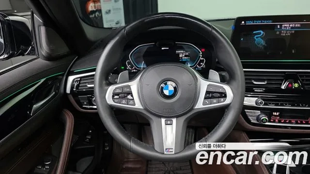 BMW 5 Series (G30) 2021 Черный из Кореи, фото 5