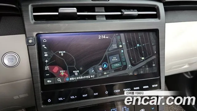 Hyundai Tucson Hybrid (NX4) 2021 Серый из Кореи, фото 5