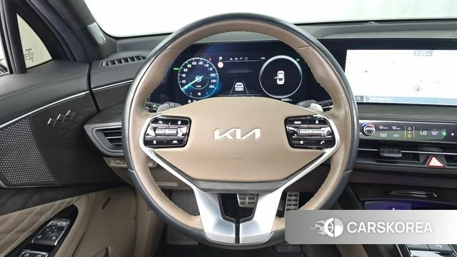 Kia K8 Hybrid 2023 Белый из Кореи, фото 5