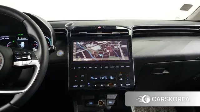 Hyundai Tucson Hybrid (NX4) 2021 Красный из Кореи, фото 5