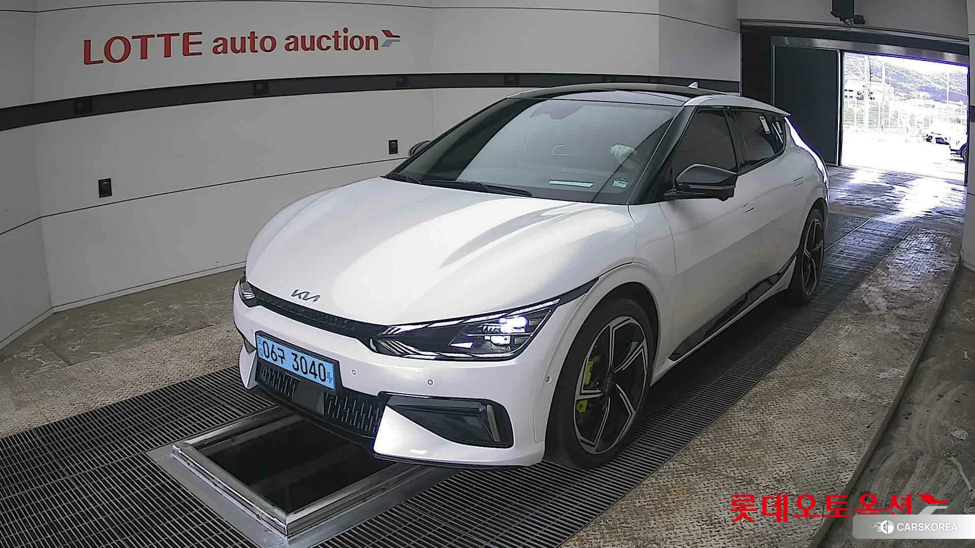 Kia EV6 GT 2023 Белый из Кореи, фото 5