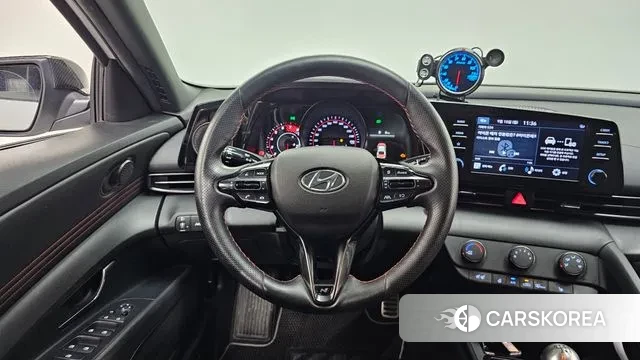 Hyundai Avante (CN7) 2021 Белый из Кореи, фото 5