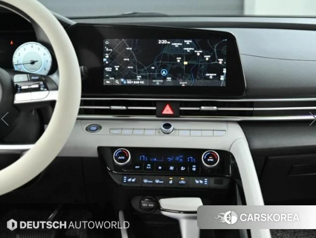 Hyundai Avante (CN7) 2022 Серый из Кореи, фото 5
