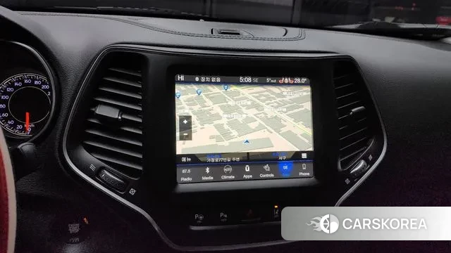 Jeep Cherokee (KL) 2018 Красный из Кореи, фото 5