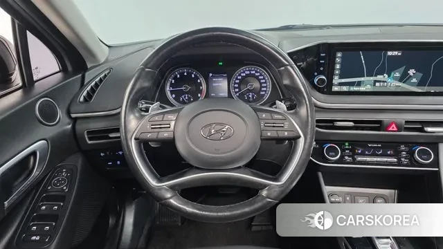Hyundai Sonata (DN8) 2019 Серебристо-серый из Кореи, фото 5