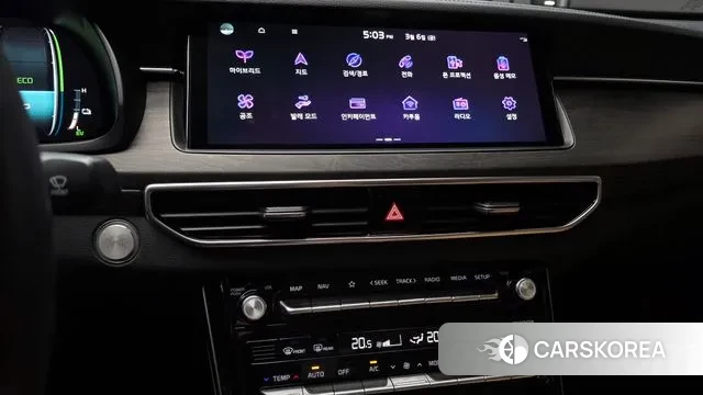 Kia K7 Premier Hybrid 2021 Синий из Кореи, фото 5