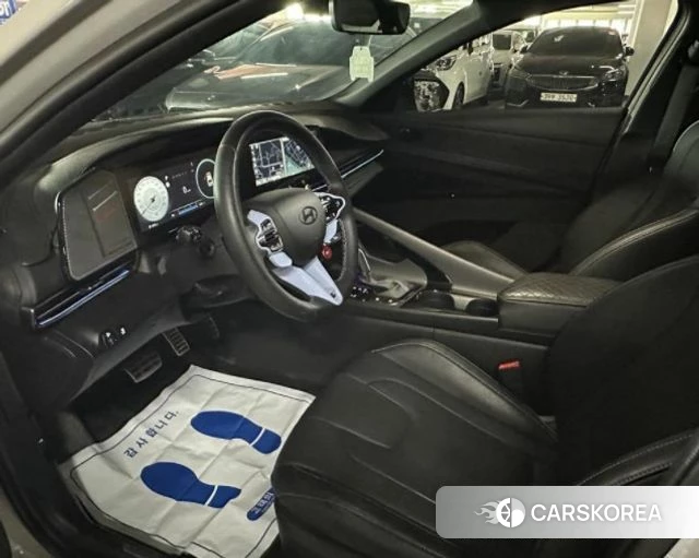 Hyundai The New Avante (CN7) 2024 Серебристо-серый из Кореи, фото 5