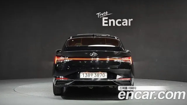 Hyundai Avante (CN7) 2020 Черный из Кореи, фото 5