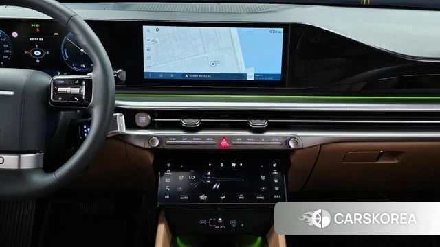 Hyundai Grandeur Hybrid (GN7) 2023 Черный из Кореи, фото 5