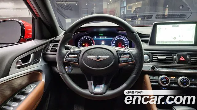 Genesis G70 2019 Красный из Кореи, фото 5