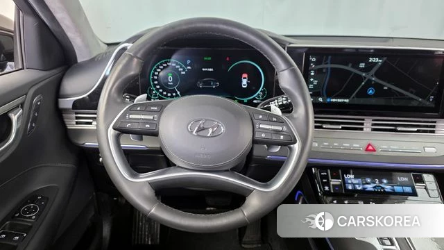 Hyundai The New Grandeur IG Hybrid 2021 Черный из Кореи, фото 5