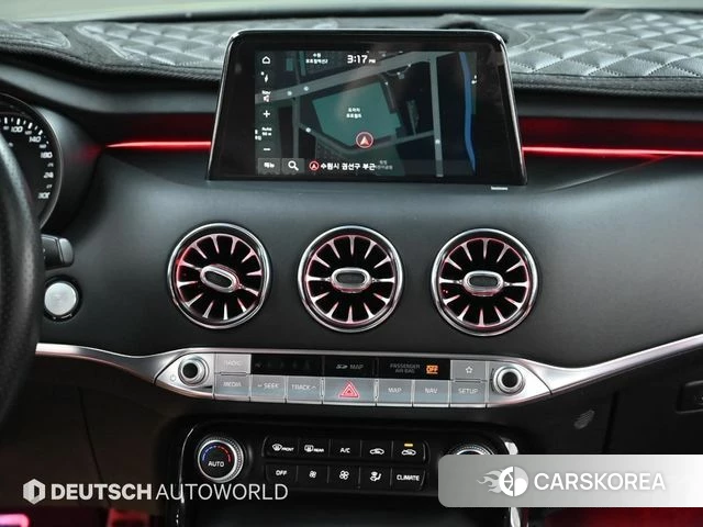 Kia Stinger 2018 Черный из Кореи, фото 5