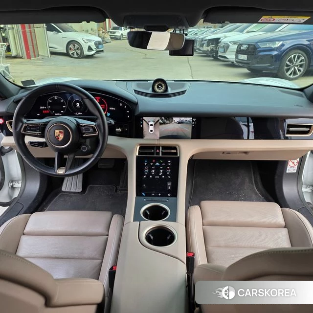 Porsche Taycan 2023 Белый из Кореи, фото 5