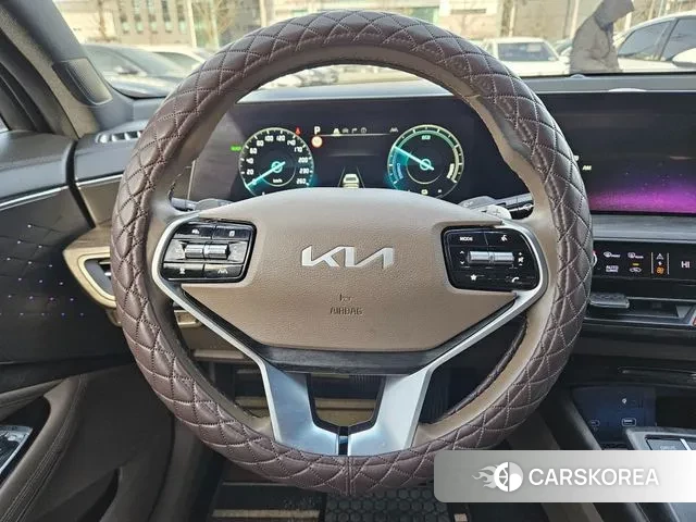 Kia K8 Hybrid 2022 Серый из Кореи, фото 5
