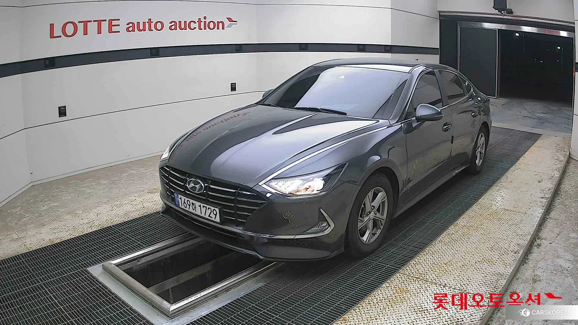 Hyundai Sonata 2022 Nocturne Grey Metallic из Кореи, фото 5