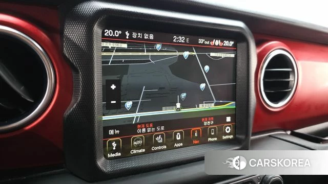 Jeep Gladiator (JT) 2021 Красный из Кореи, фото 5