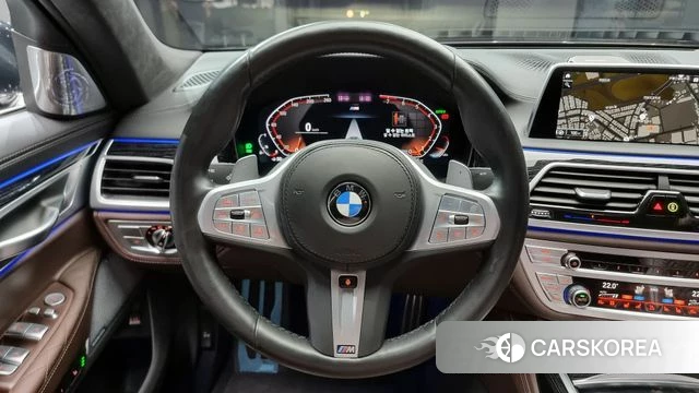 BMW 7 Series (G11) 2022 Черный из Кореи, фото 5