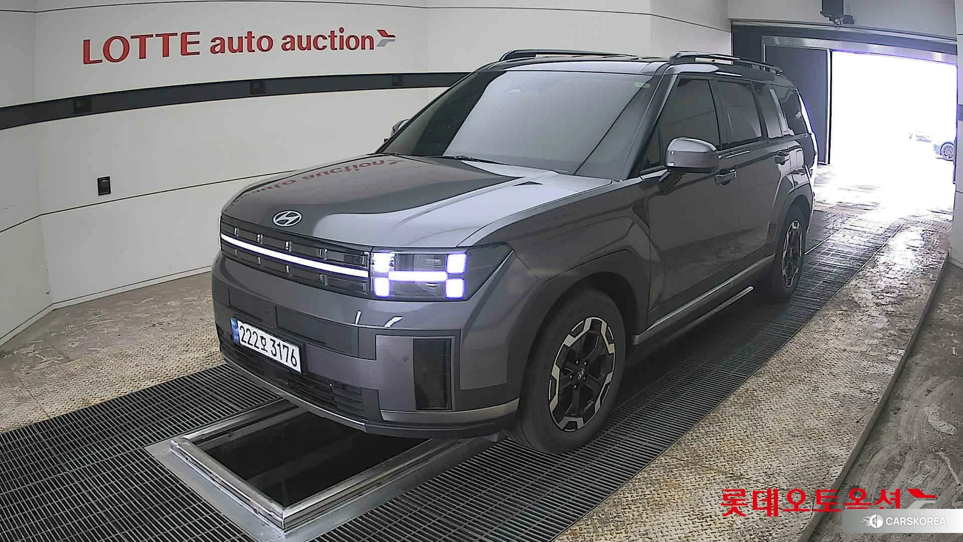 Hyundai Santa Fe 2024 Magnetic Grey Metallic из Кореи, фото 5