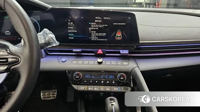 Hyundai The New Avante (CN7) 2024 Черный из Кореи, фото 5