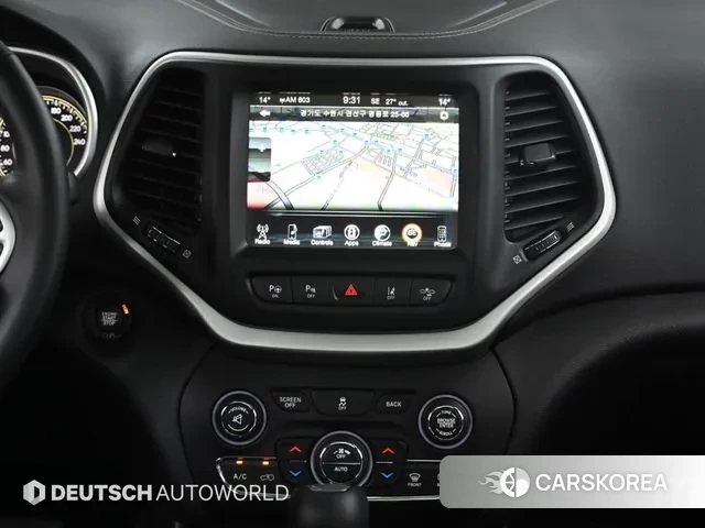 Jeep Cherokee (KL) 2018 Черный из Кореи, фото 5