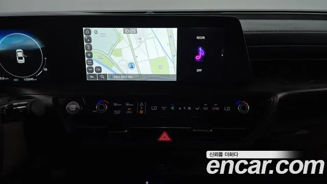 Kia K8 Hybrid 2021 Белый из Кореи, фото 5