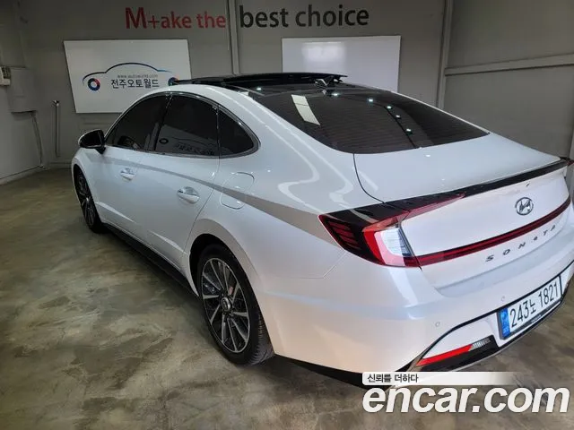 Hyundai Sonata Hybrid (DN8) 2021 Белый из Кореи, фото 5