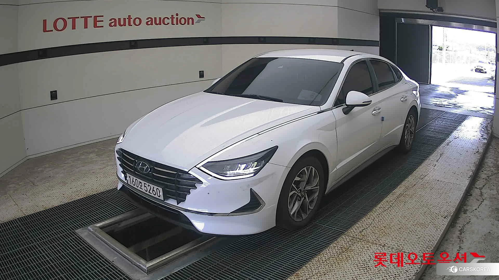 Hyundai Sonata 2021 White cream (optional) из Кореи, фото 5