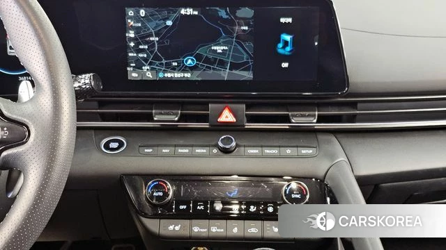 Hyundai The New Avante (CN7) 2024 Черный из Кореи, фото 5