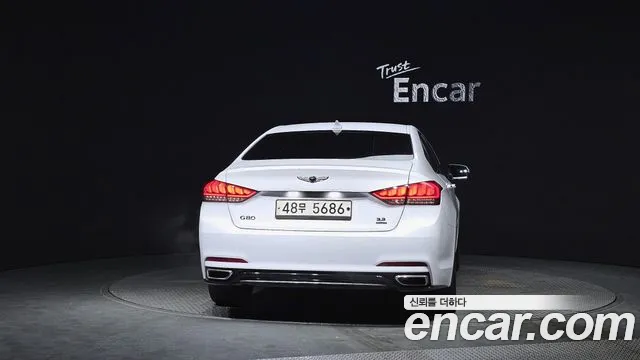 Genesis G80 2018 Белый из Кореи, фото 5